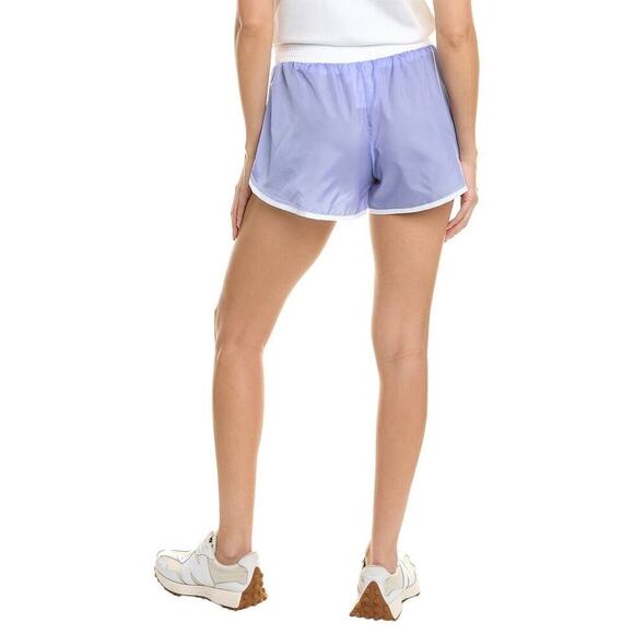 NWT New Balance x Staud Purple Running Shorts Large - Picture 3 of 8